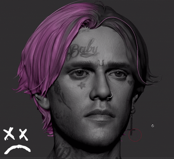 lilpeepliamgricelilpeeplikenessstudytribute