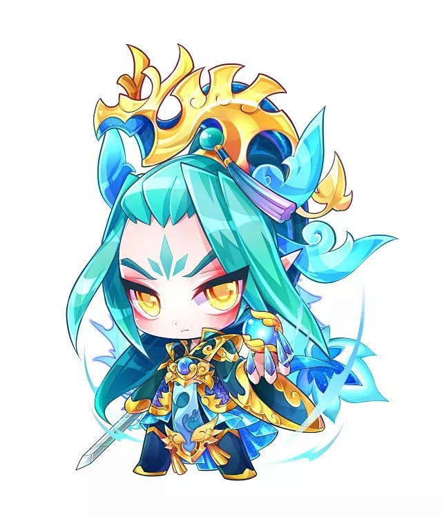 6395从sherrylinxy转采于2021-11-02 22:50:44青龙q版二次元63