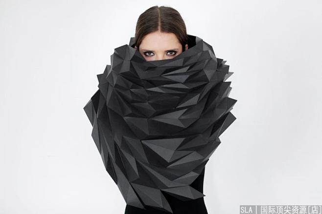 创意参数化异形服装设计图集下载时尚服装立体剪裁设计