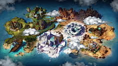 vc浅蓝色采集到场景规划图