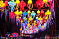 上海灯展 世博园 花灯 元宵节 五颜六色 五彩缤纷 夜景 水母造型 动物造型 彩色花灯 花灯长廊 摄影-生活 摄影 文化艺术 节日庆祝