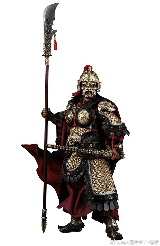  br/>@303toys 新推出1/6 匠心系列-右武侯大将军 - 尉迟恭(敬德)可动