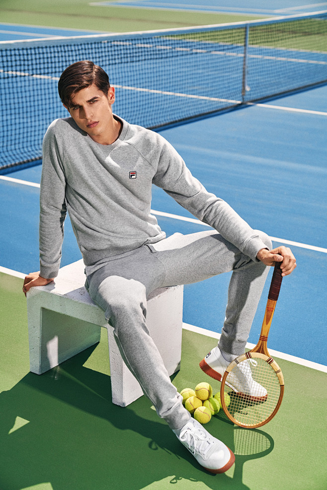 22:15:36fila retro fw 17 campaign模特图冲动视觉同采自behance