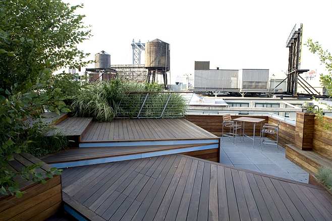 屋顶花园景观设计图集下载空中休闲庭院花园空间烧烤休闲娱乐空间