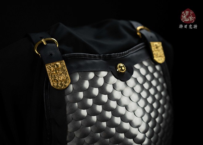 捧日虎骑亮银鱼鳞胸背甲淘宝网