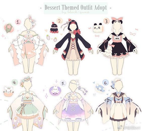 绘画素材小裙子素材参考67676767