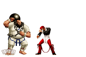 好吧我承认没见过这么玩拳皇的