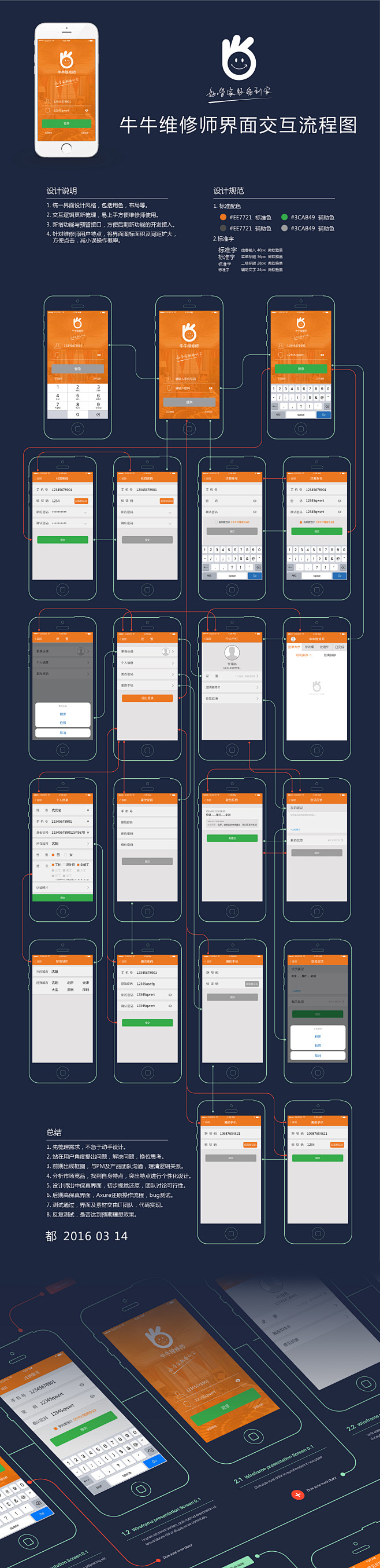 app界面设计交互流程