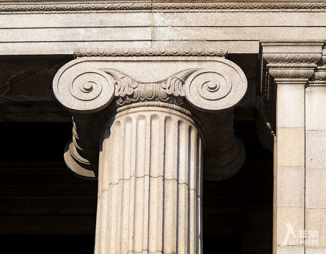 古希腊建筑三大柱式之一:爱奥尼柱式