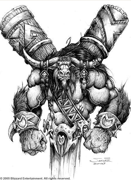 魔兽争霸魔兽世界游戏线稿原画设定欣赏非原创wxp31的日志网易博客
