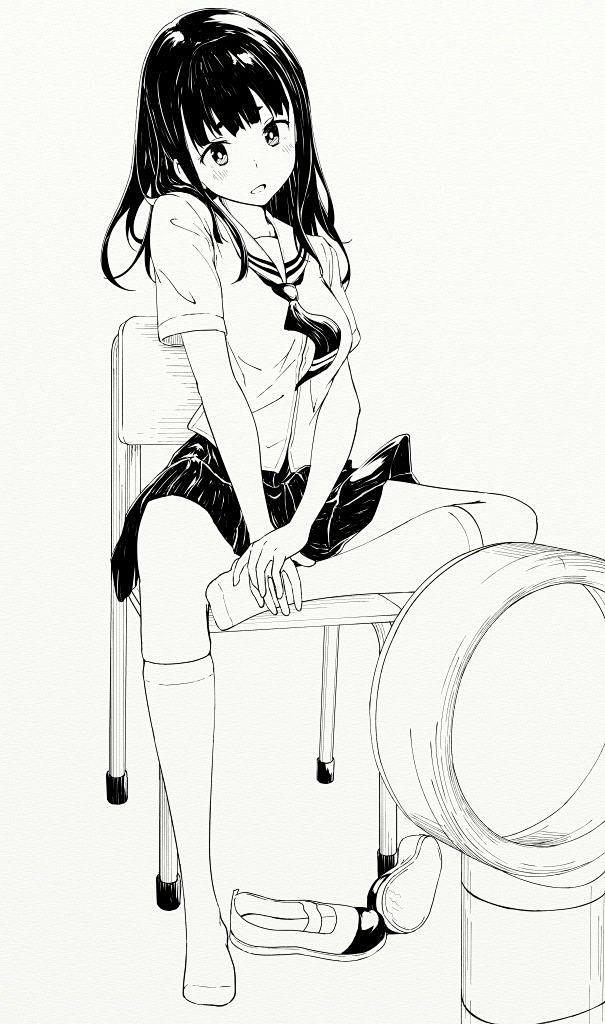 11:41:22推主樋渡りん制服少女作品3喜欢『【线稿原设】』miyo酱同采