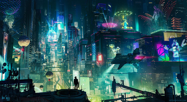 cyberpunkcitybyartursadlos