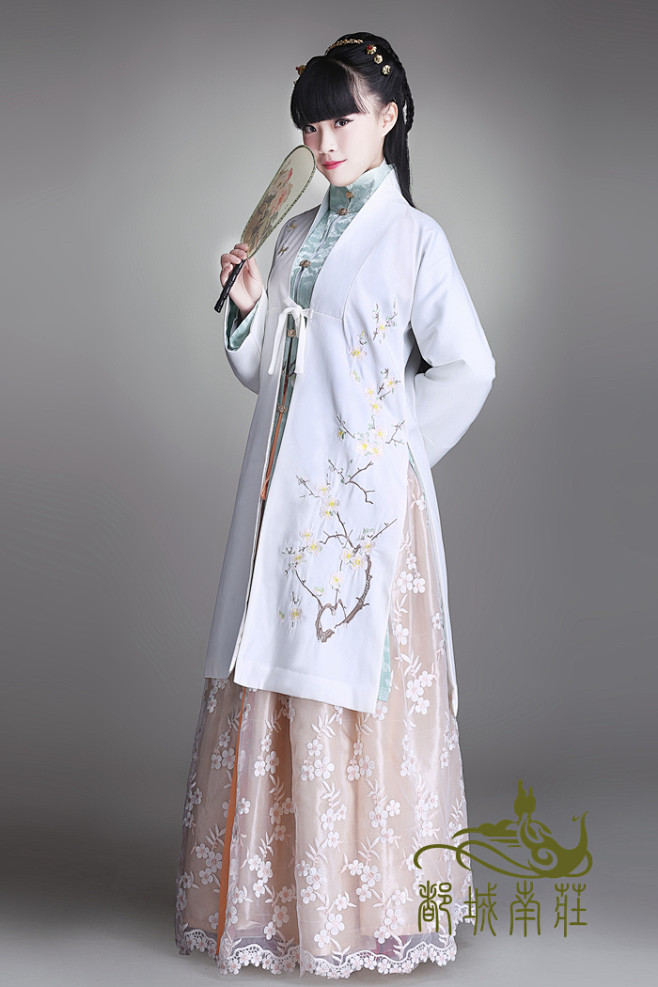 褙子双层挂里可配竖领袄裙交领襦裙-庄卿-淘宝网范例| 服装款式平田平