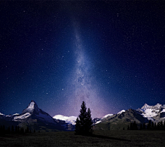 花杏杏采集到科幻星空