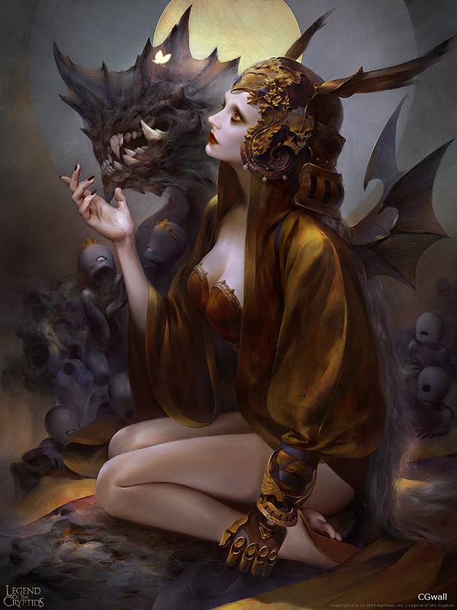 CGwall游戏原画网站_legend of the cryptids 