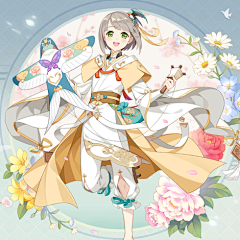 食物语9国潮14发簪22汉服小姐姐177感觉142古风素材250动漫女头像发型