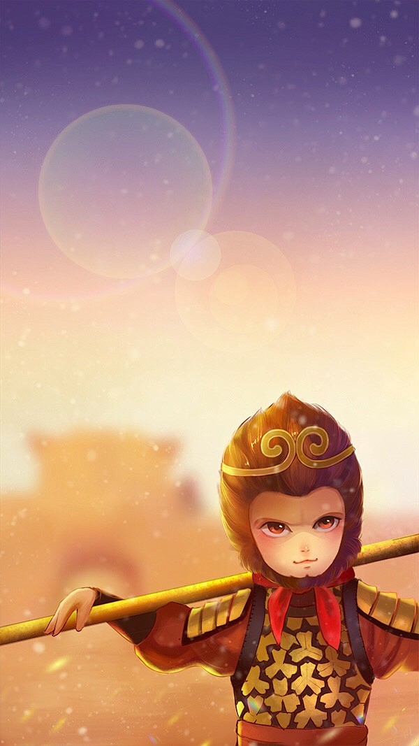 手机壁纸大话西游至尊宝和紫霞仙子