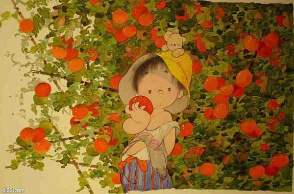 日本画家nakashimakiyoshi中岛洁的水彩插画欣赏