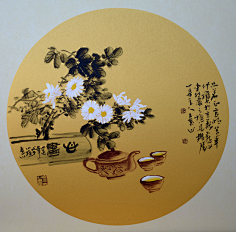 国画菊花
