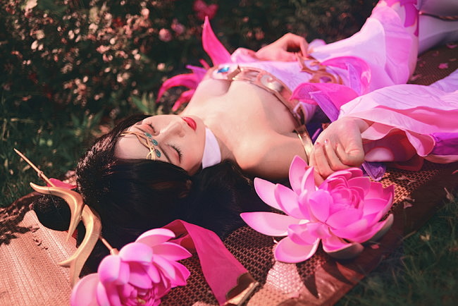 王者荣耀貂蝉cosplay半次元第一中文cos绘画小说社区