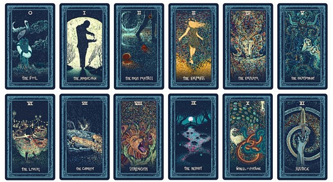 现货进口正版塔罗牌prismavisionstarot棱镜塔罗牌烫银边淘宝网