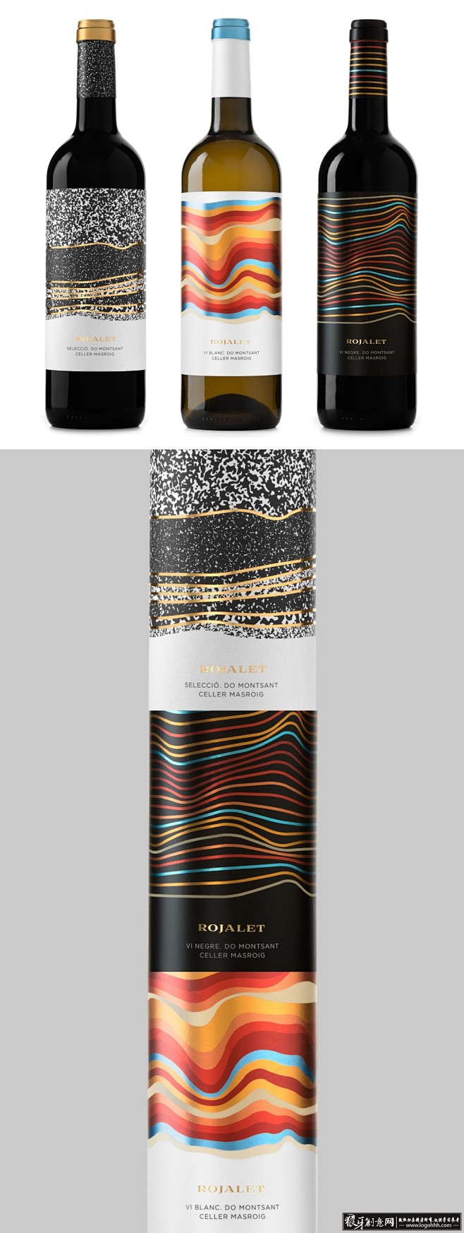 包装设计灵感 创意葡萄酒包装设计 时尚葡.