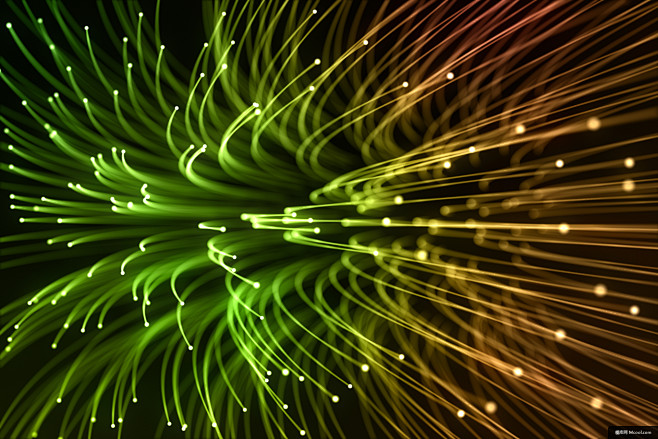 光纤酷炫效果背景粒子光斑背景图片图片壁纸