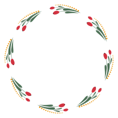 我爱学习zz采集到手绘水彩花环PNG