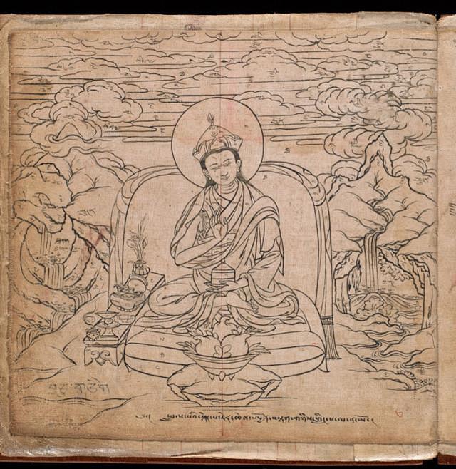 惊现堪比达芬奇手稿的西藏唐卡手稿