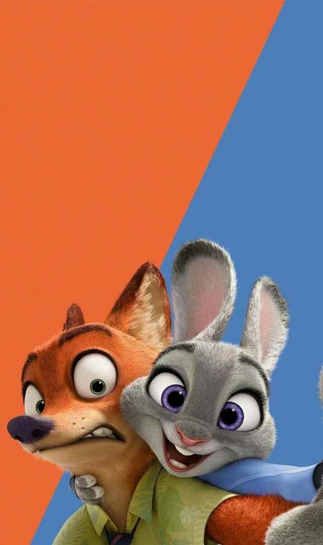 疯狂动物城朱迪and尼克