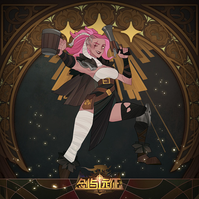 剑与远征角色立绘