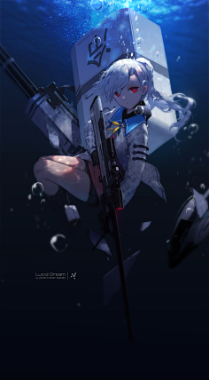 茶落CL采集到女 二次元 现