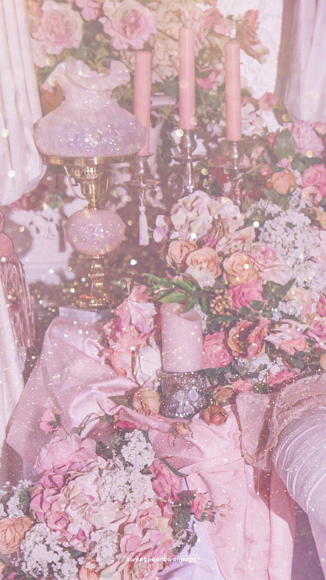 卡通手机壁纸少女原宿粉色少女心可爱日系韩系锁屏壁纸78