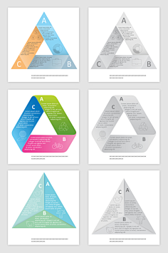 编排设计三角形版面图片