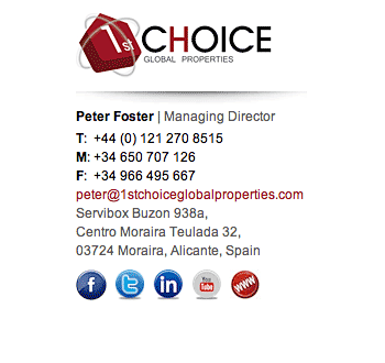 html邮件签名设计欣赏