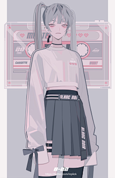 郁小白采集到韩国插画师:인플릭