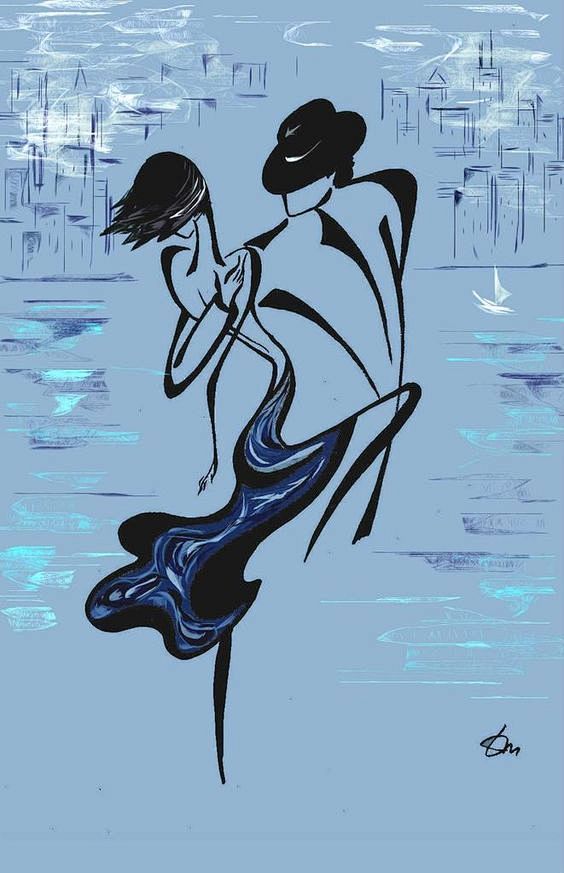 俄罗斯极简主义画家tatyanamarkovtse插画作品欣赏