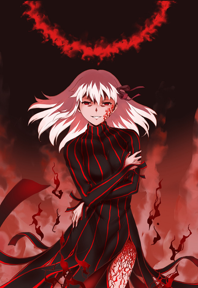 fatestaynight间桐樱黑化特辑手机壁纸黑化的间桐樱间桐樱恋爱冒险