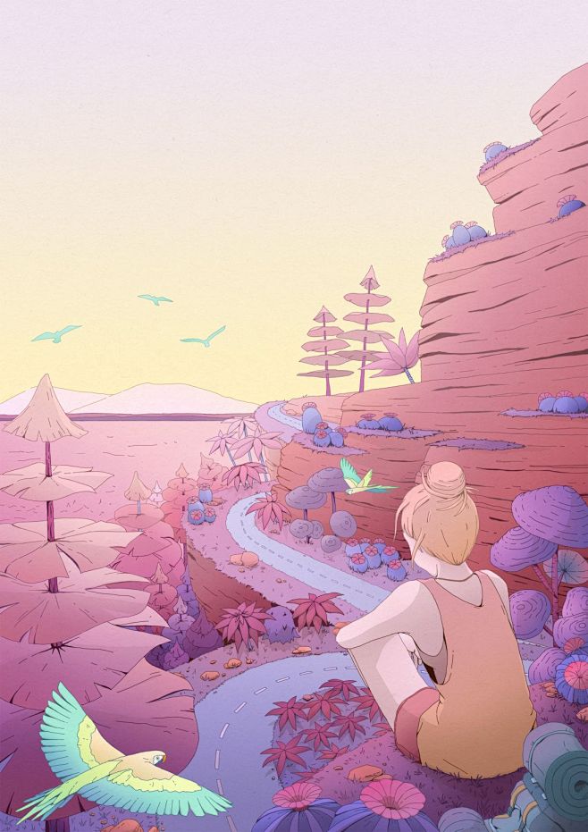 delicatelightshadowandelegantlinescamilanogueirasillustrationsof