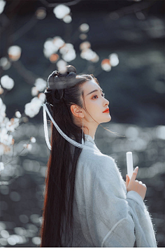 午无色采集到古风cos