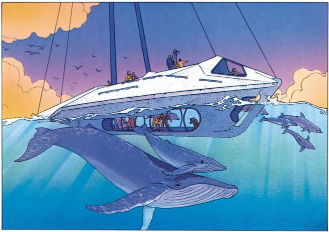 莫比斯法国科幻漫画泰斗漫画界神一样的存在创作他就是莫比斯moebius