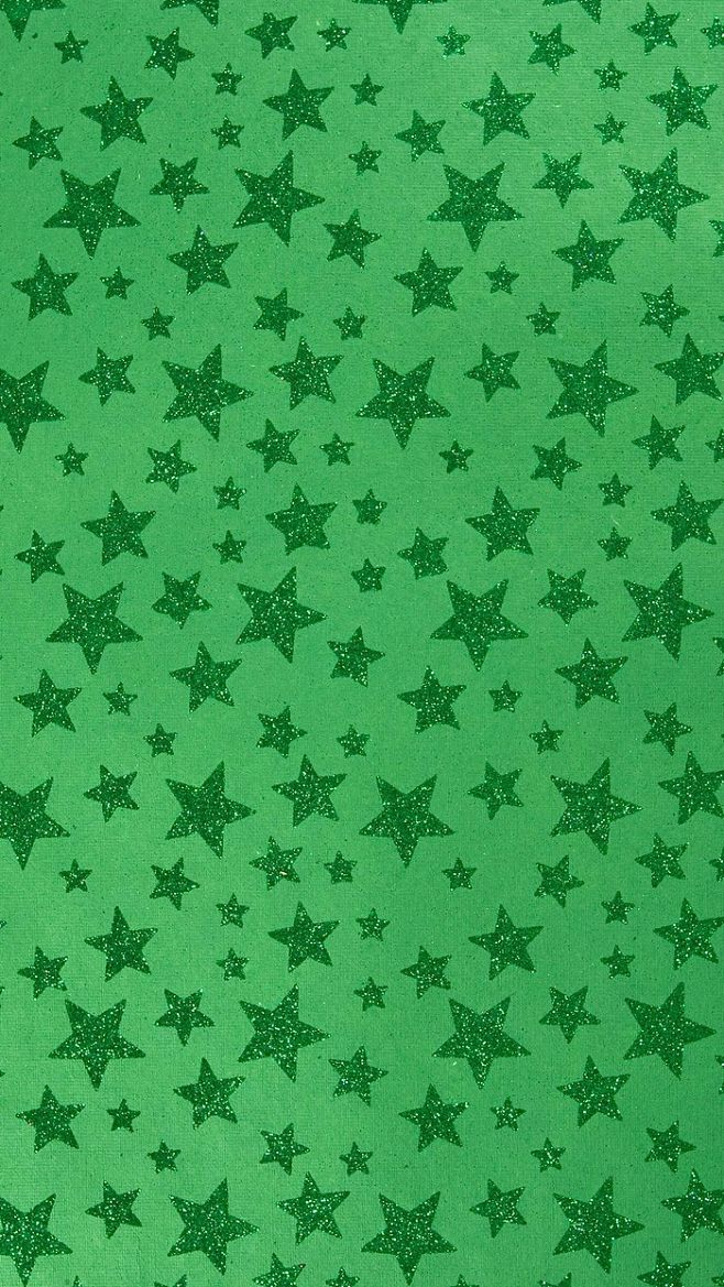绿色星星背景line 换不完的背景手机壁纸