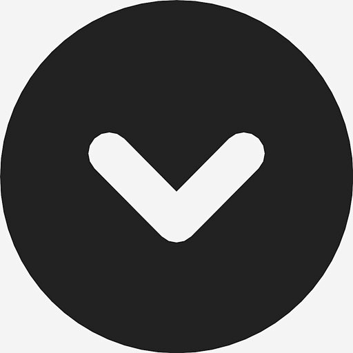 箭头向下引导图标88icon