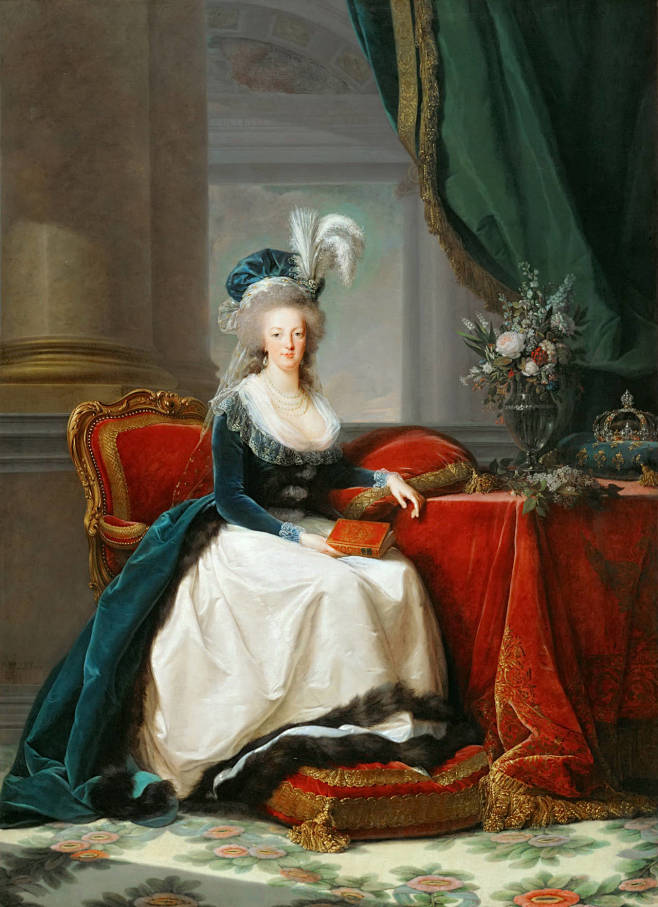 法国18世纪的女画家图片