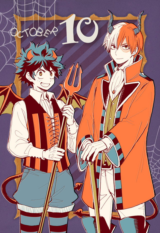 我的英雄学院轰焦冻轰总绿谷出久轰出