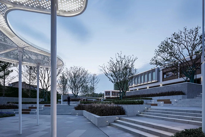 给生活一场礼赞长沙东原启城体验区活力艺术自然这里是一处有生命力的