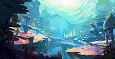 艺数绘采集到艺数绘学员作品合集(场景)