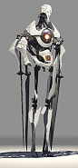 Dishonored 2 Concept Art - Clockwork Soldier: 