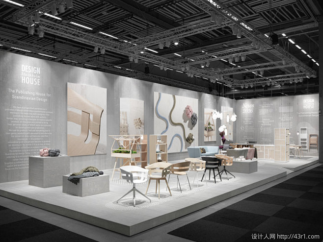 极简风格家具展台家具展台展会设计作品详情全球展会设计锦集设计人