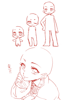 画画的小虎哥哥采集到Q版画法
